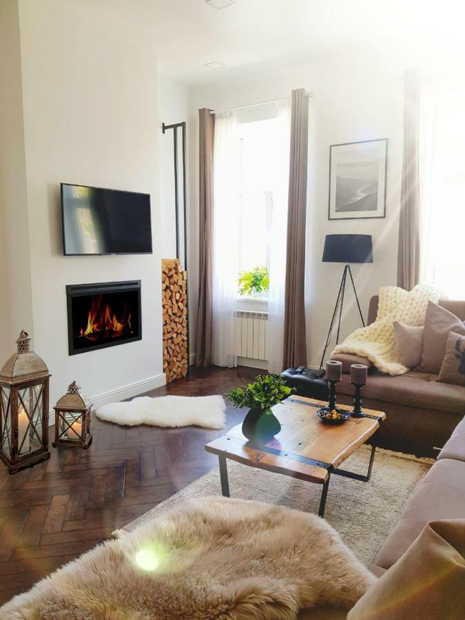Scandinavian Style Of Lux Apartments In Leópolis Exterior foto